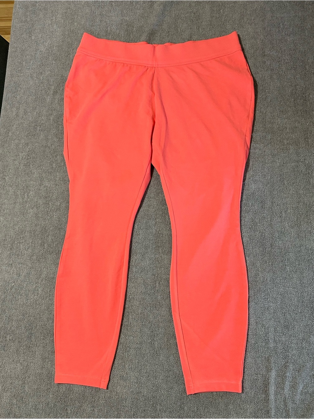 Lands' End Coral Stretch Leggings